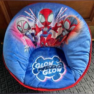 ⚫️Spiderman toddler chair